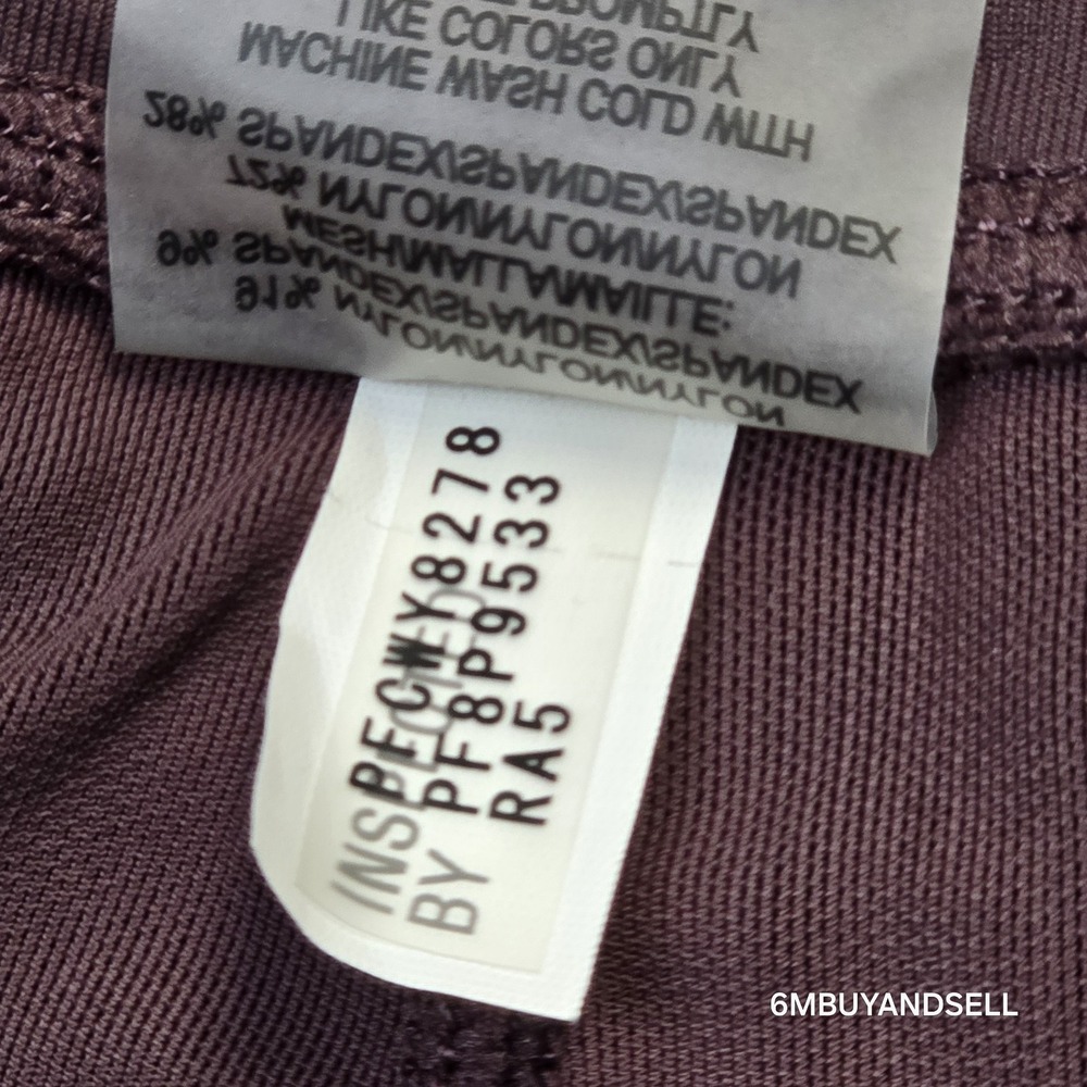 Calvin Klein Performance Womens XL Purple Colorblock Wicking Leggings PF8P9533 - Picture 7 of 11